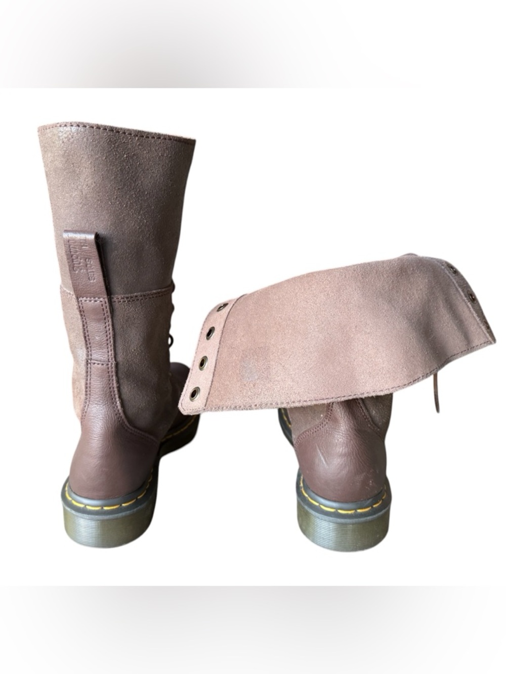 Dr Marten Tall Slouch Boots, Women’s size 8 DM Dr. Doc - Picture 3 of 12